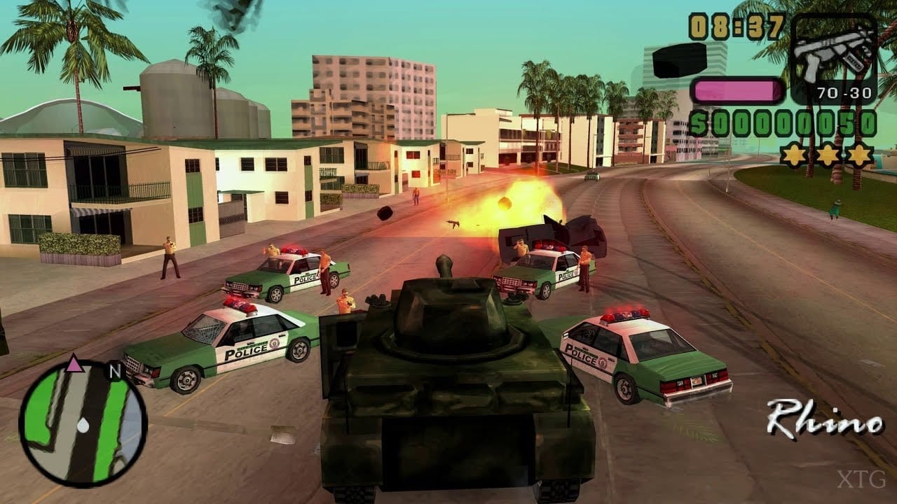 Grand Theft Auto Vice City For PSP